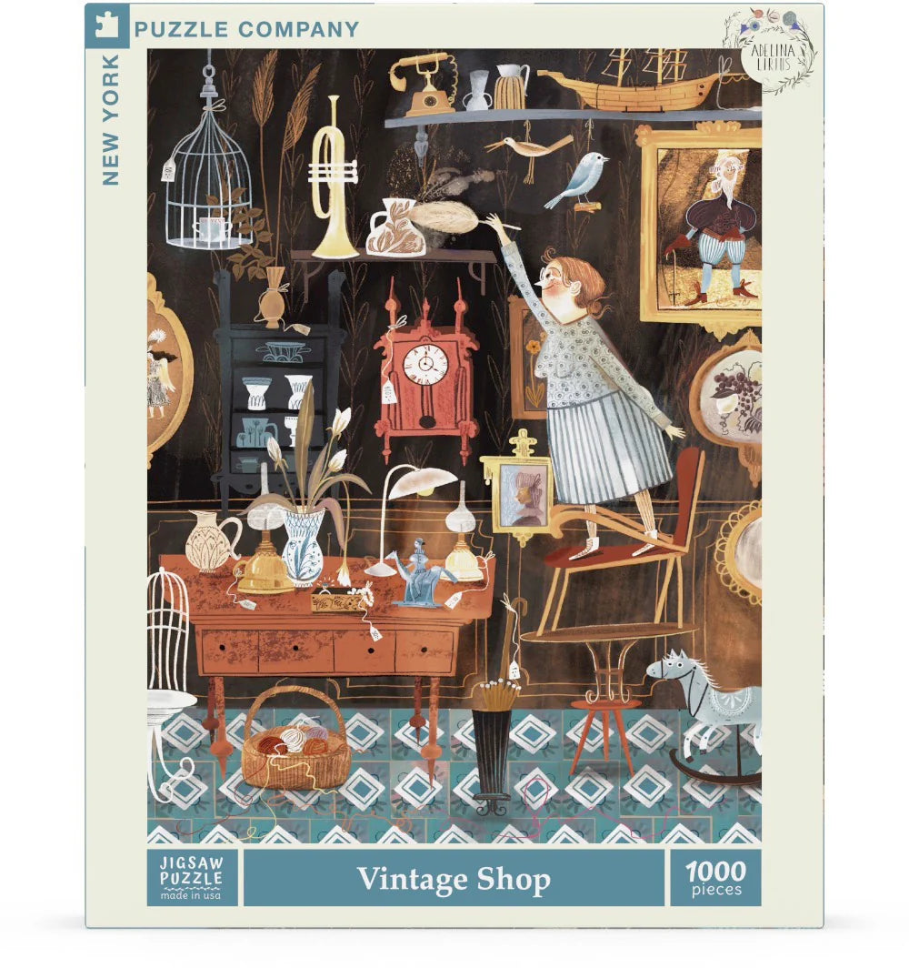 Vintage Shop - 1000 Piece Jigsaw Puzzle - New York Puzzle Company - littleyoyo.ca