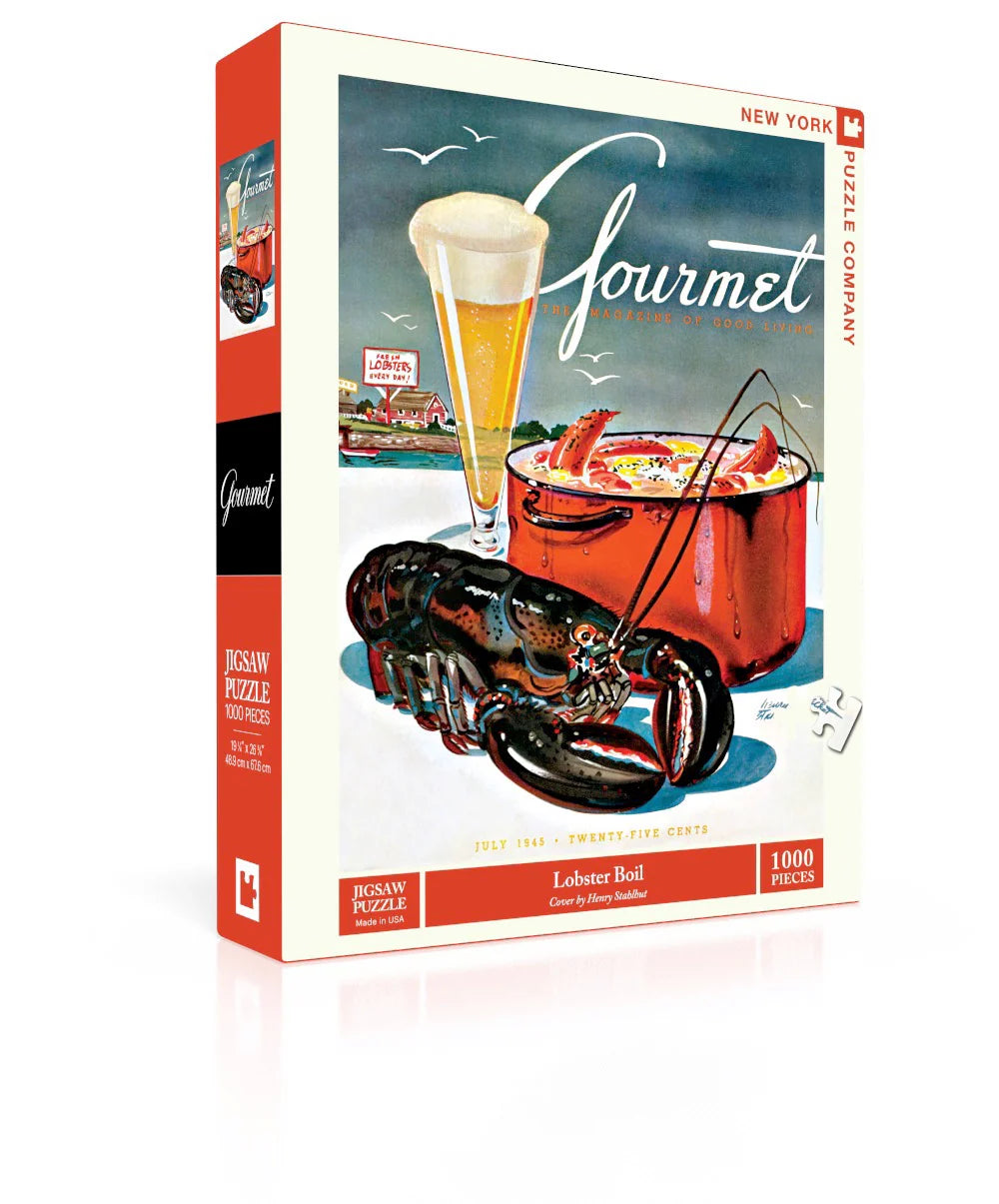 Lobster Boil - 1000 Piece Jigsaw Puzzle - New York Puzzle Company - littleyoyo.ca