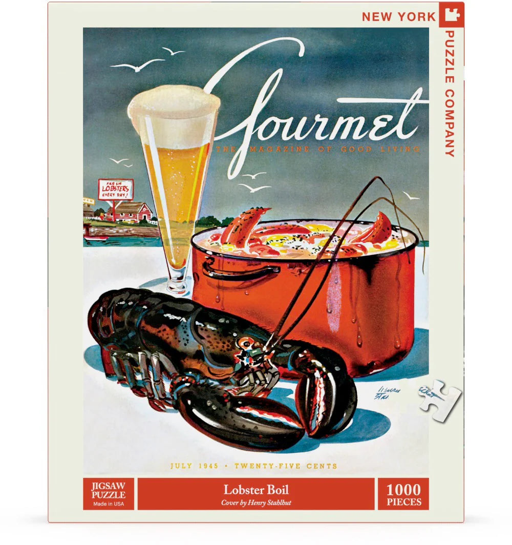 Lobster Boil - 1000 Piece Jigsaw Puzzle - New York Puzzle Company - littleyoyo.ca