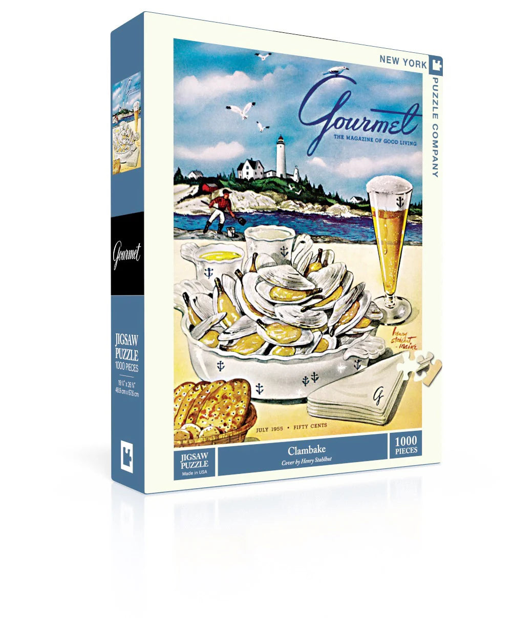 Clambake - 1000 Piece Jigsaw Puzzle - New York Puzzle Company - littleyoyo.ca