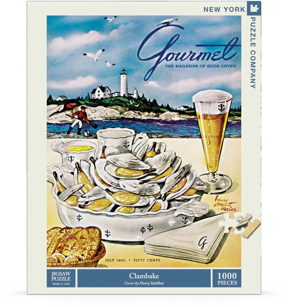 Clambake - 1000 Piece Jigsaw Puzzle - New York Puzzle Company - littleyoyo.ca