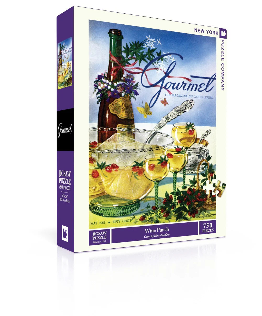 Wine Punch - 750 Piece Jigsaw Puzzle - New York Puzzle Company - littleyoyo.ca