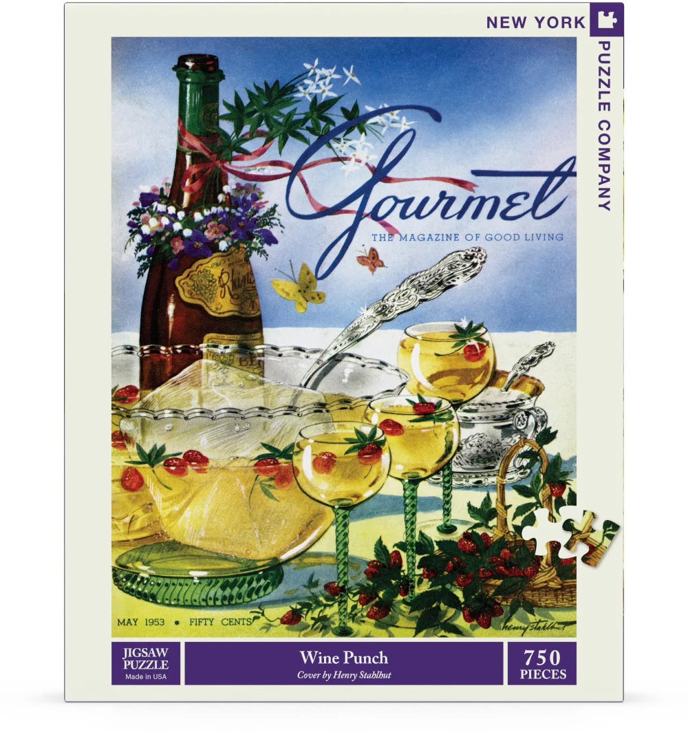 Wine Punch - 750 Piece Jigsaw Puzzle - New York Puzzle Company - littleyoyo.ca