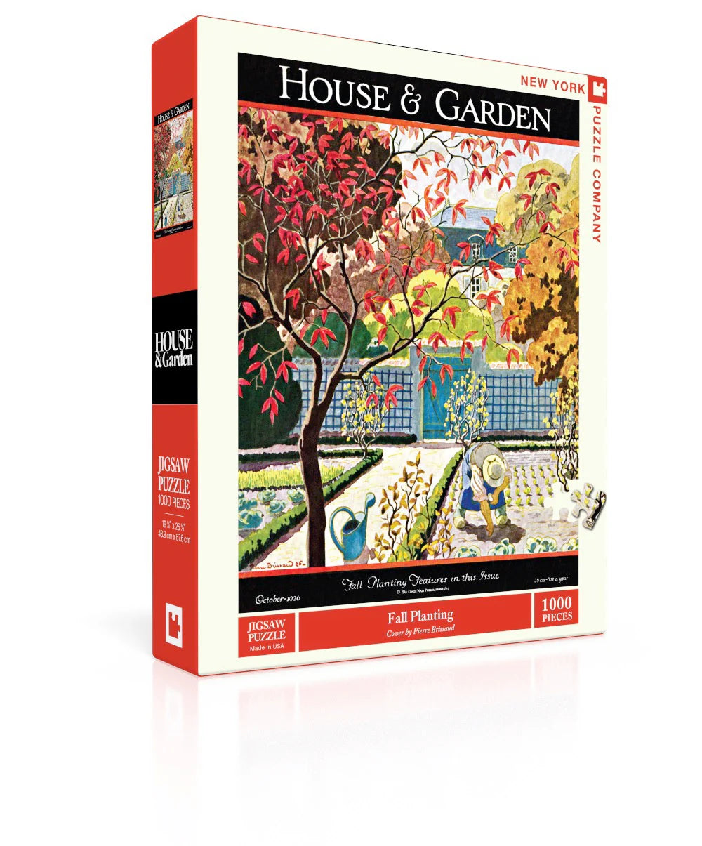 Fall Planting - 1000 Piece Jigsaw Puzzle - New York Puzzle Company - littleyoyo.ca