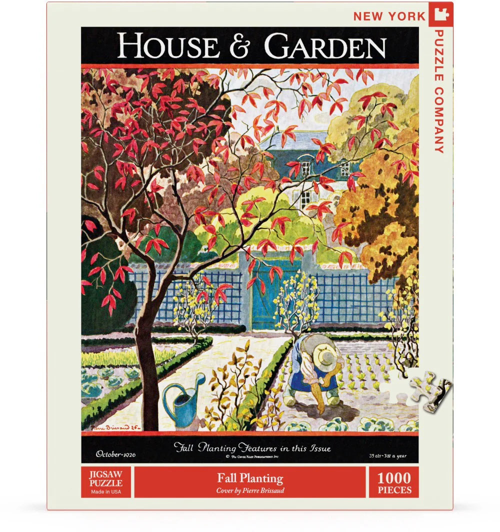 Fall Planting - 1000 Piece Jigsaw Puzzle - New York Puzzle Company - littleyoyo.ca