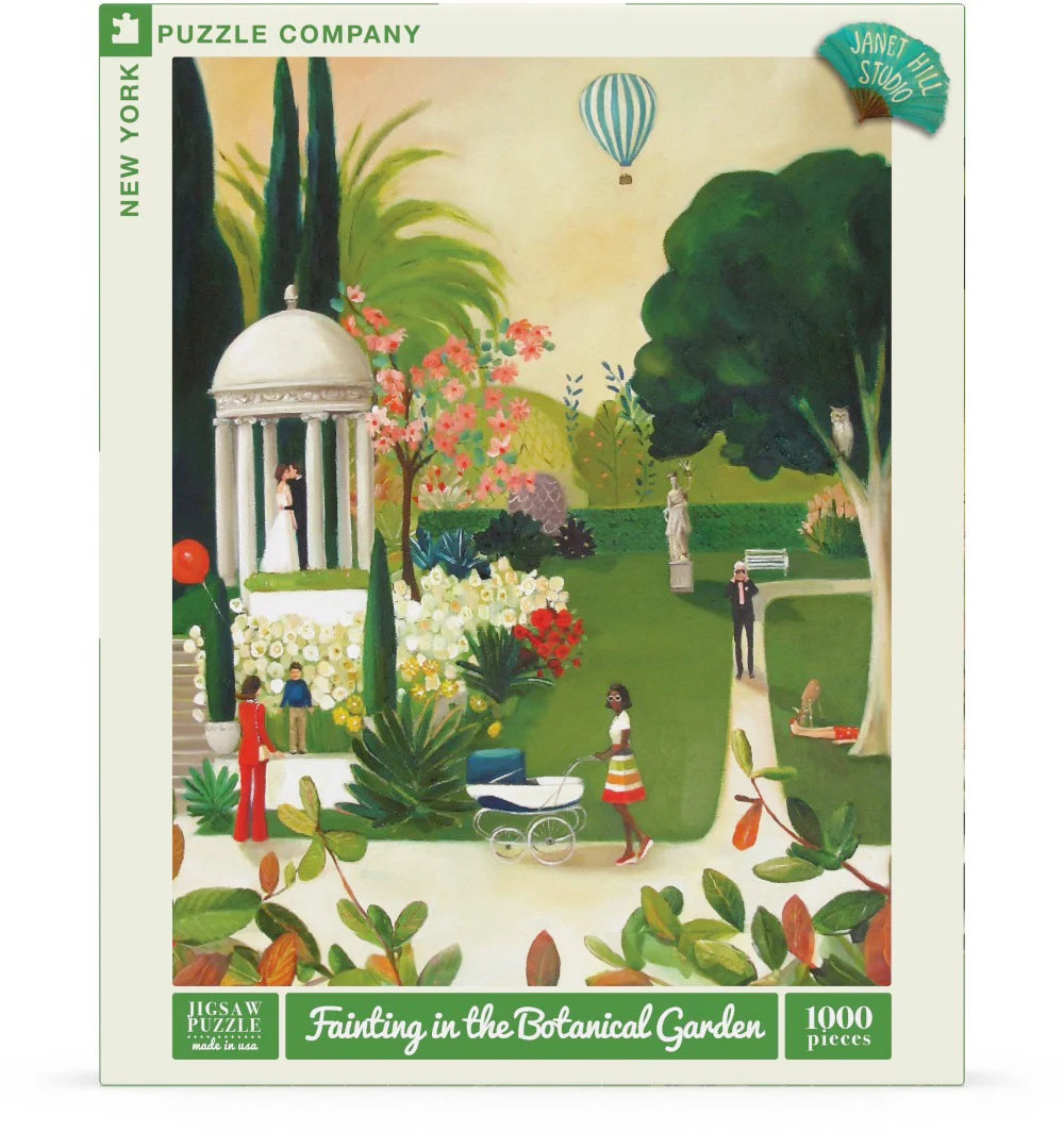Fainting in the Botanical Garden - 1000 Piece Jigsaw Puzzle - New York Puzzle Company - littleyoyo.ca
