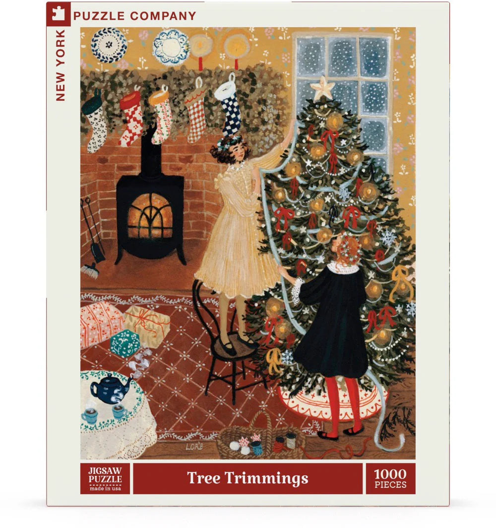Tree Trimmings - 1000 Piece Jigsaw Puzzle - New York Puzzle Company - littleyoyo.ca