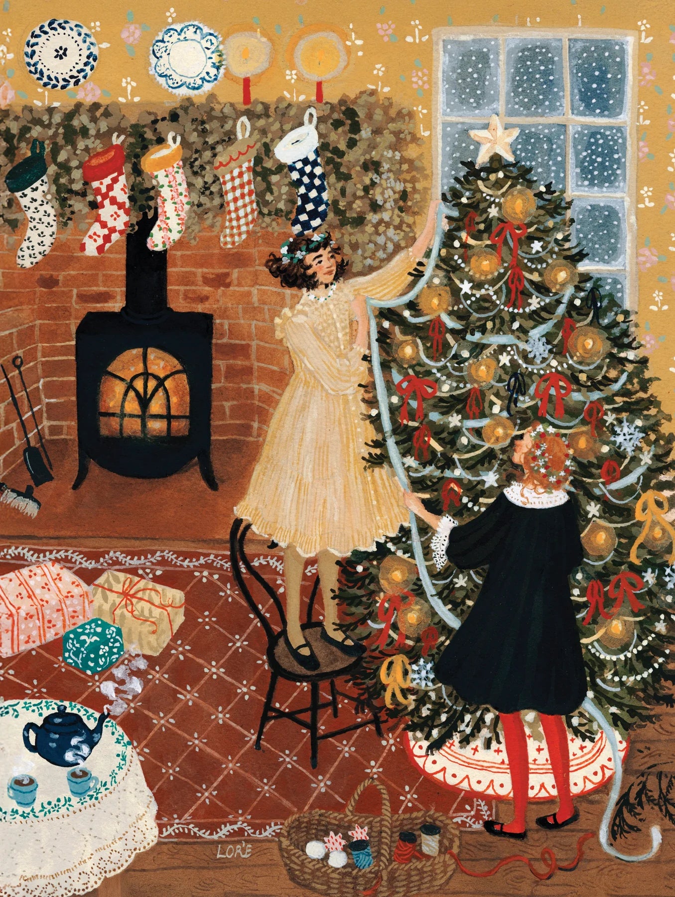 Tree Trimmings - 1000 Piece Jigsaw Puzzle - New York Puzzle Company - littleyoyo.ca