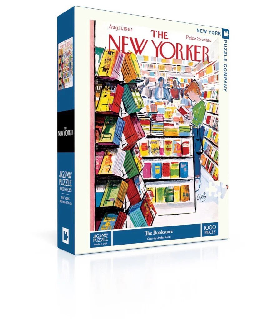 The Bookstore - 1000 Piece Jigsaw Puzzle - New York Puzzle Company - littleyoyo.ca
