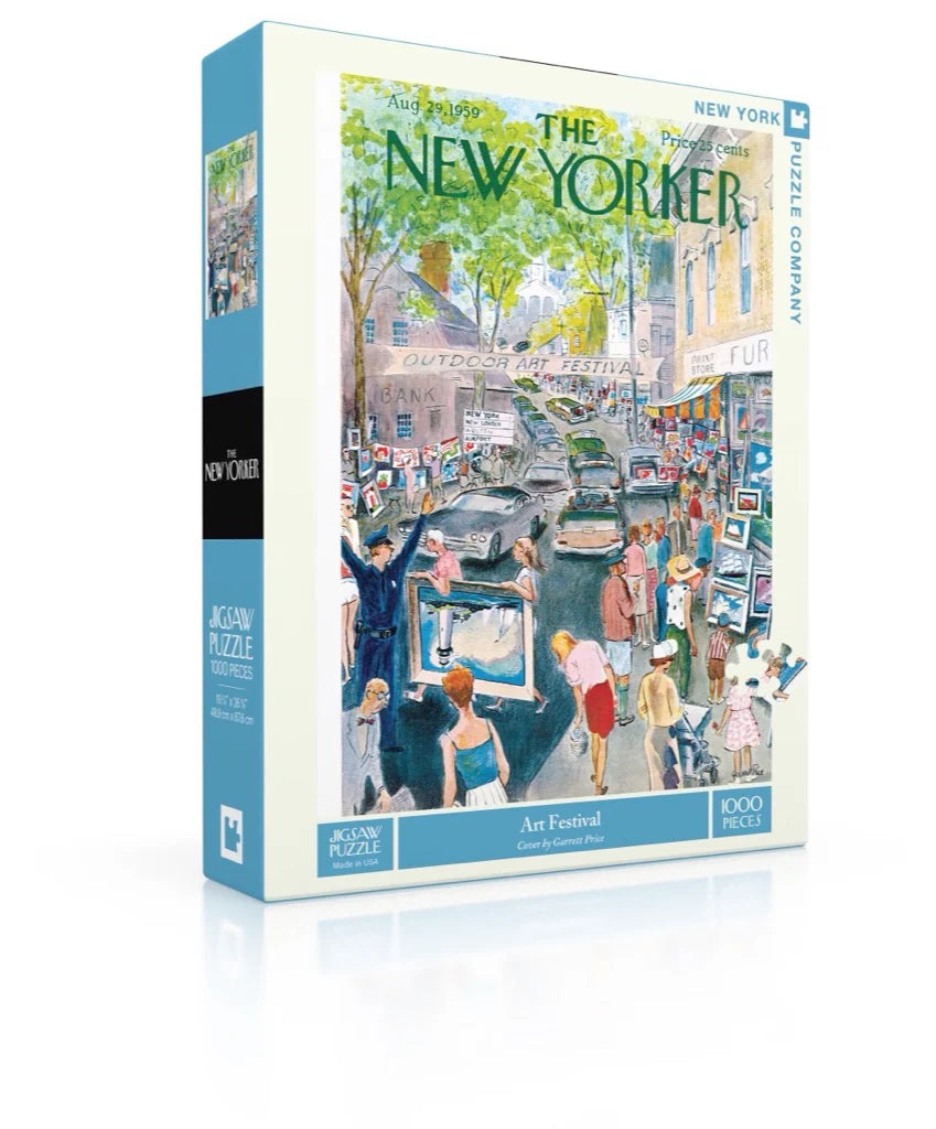Art Festival - 1000 Piece Jigsaw Puzzle - New York Puzzle Company - littleyoyo.ca