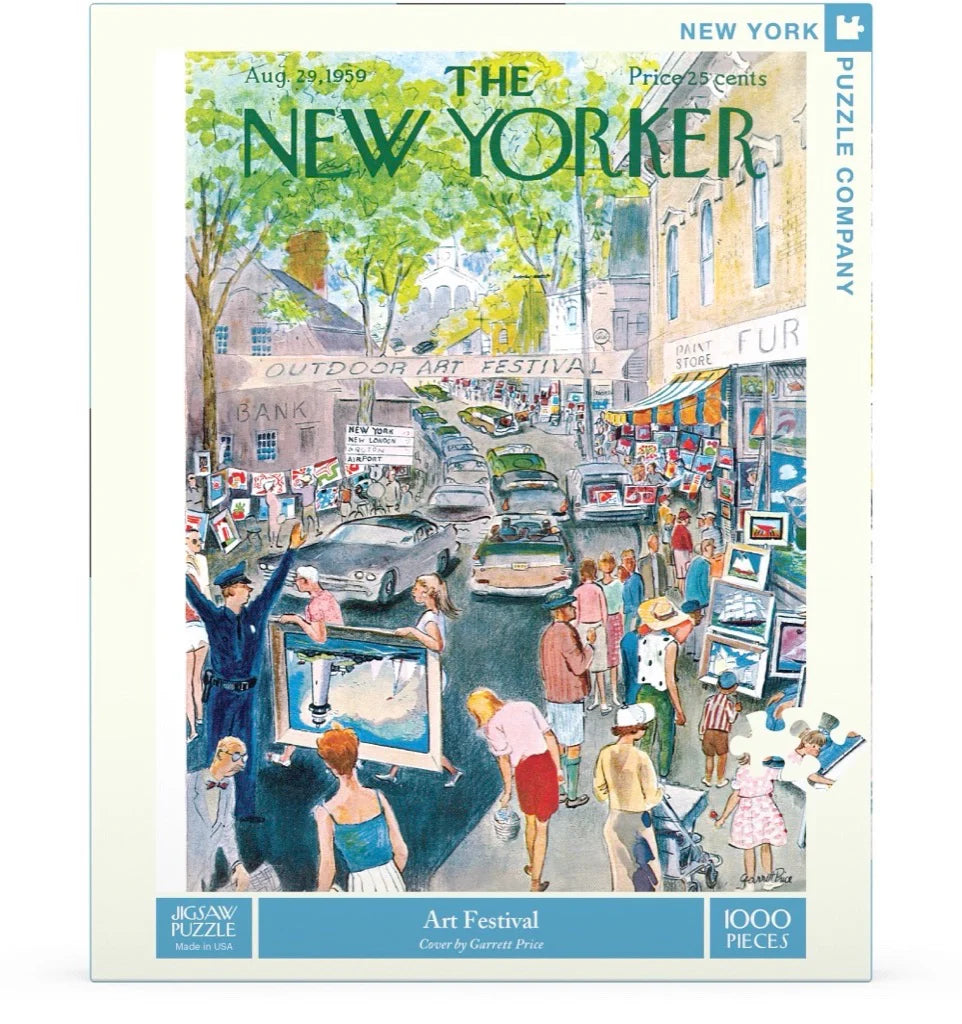 Art Festival - 1000 Piece Jigsaw Puzzle - New York Puzzle Company - littleyoyo.ca