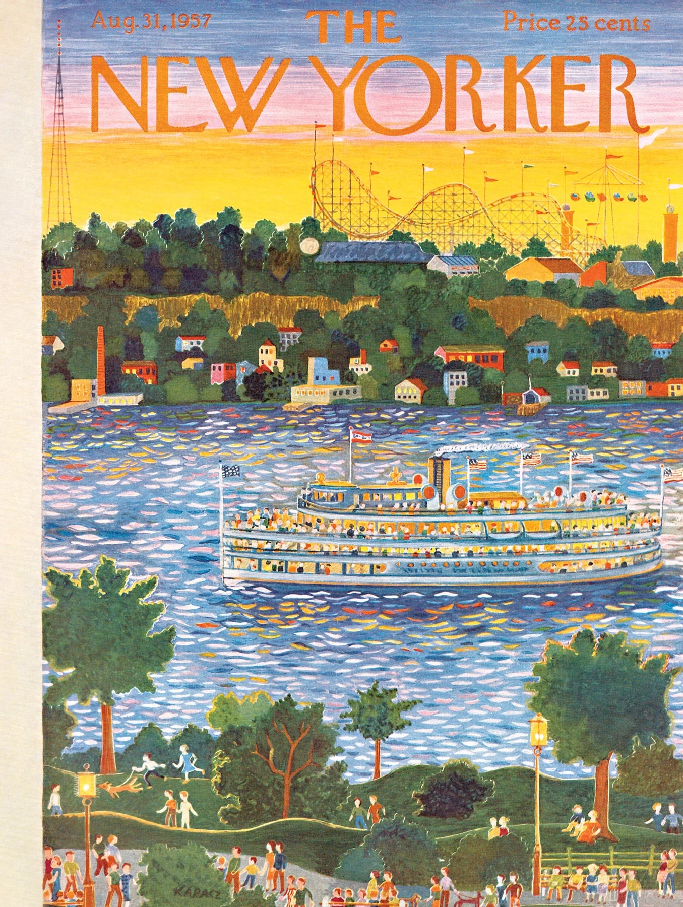 Sunset Cruise - 1000 Piece Jigsaw Puzzle - New York Puzzle Company - littleyoyo.ca