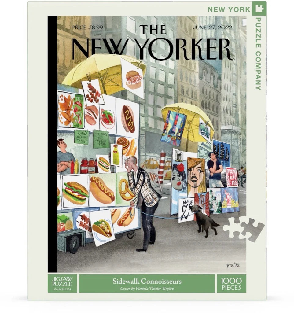 Sidewalk Connoisseurs - 1000 Piece Jigsaw Puzzle - New York Puzzle Company - littleyoyo.ca