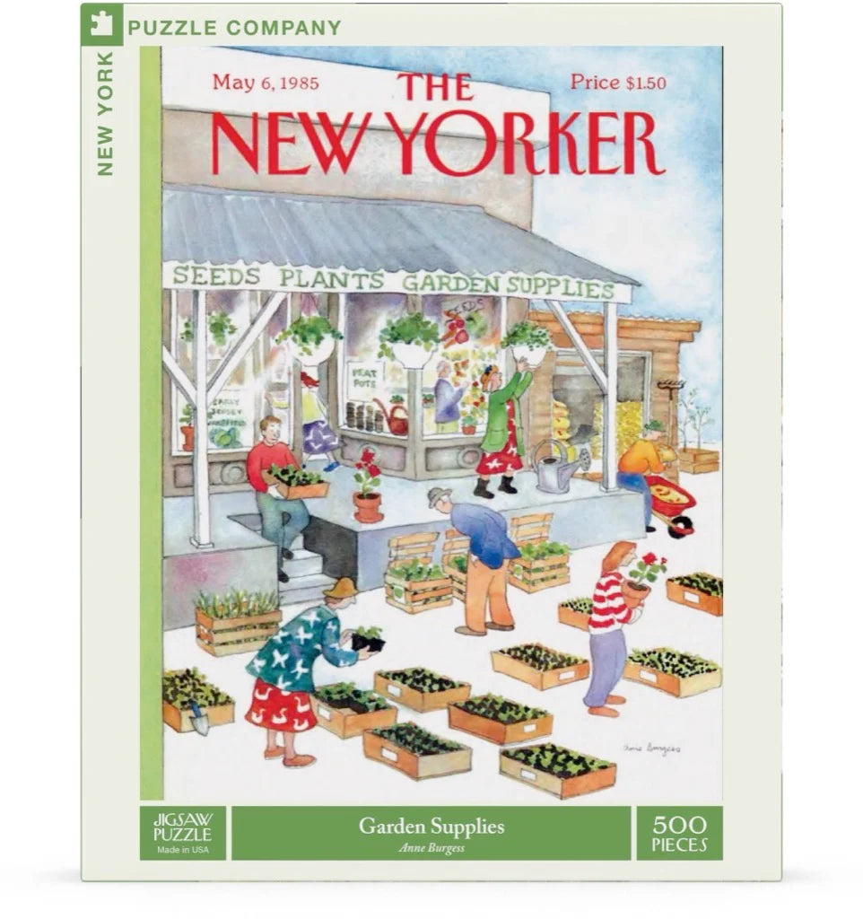 Garden Supplies - 500 Piece Jigsaw Puzzle - New York Puzzle Company - littleyoyo.ca