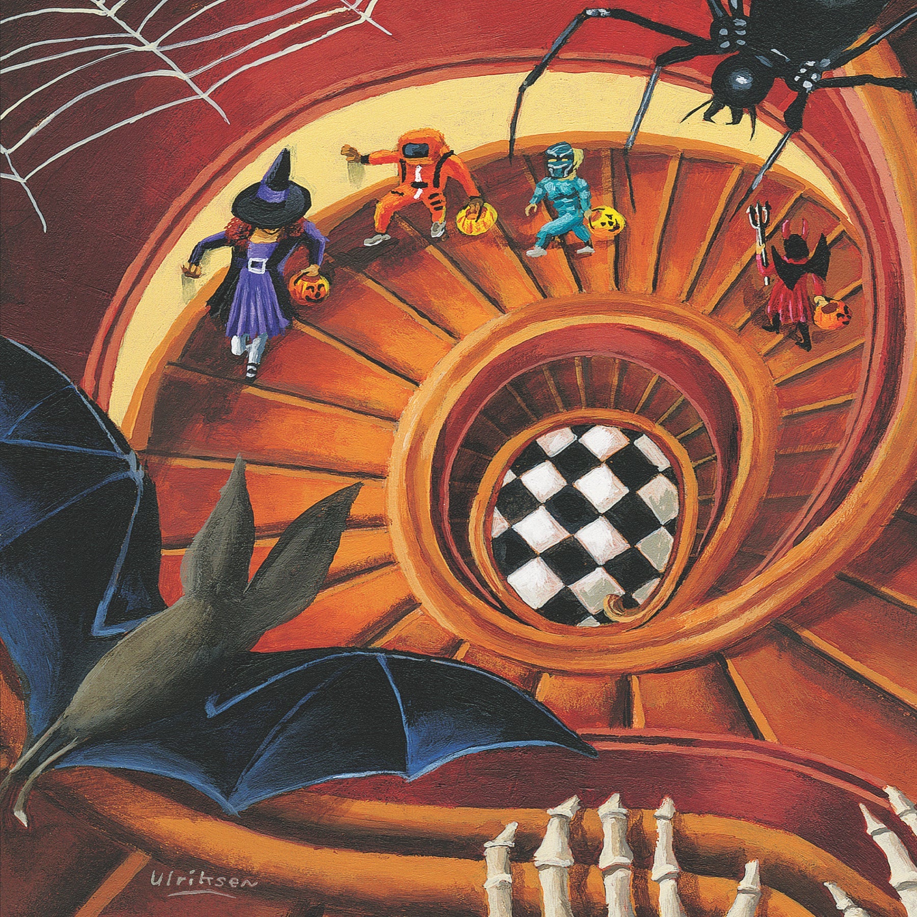 Spooky Spiral - 1000 Piece Jigsaw Puzzle - New York Puzzle Company - littleyoyo.ca