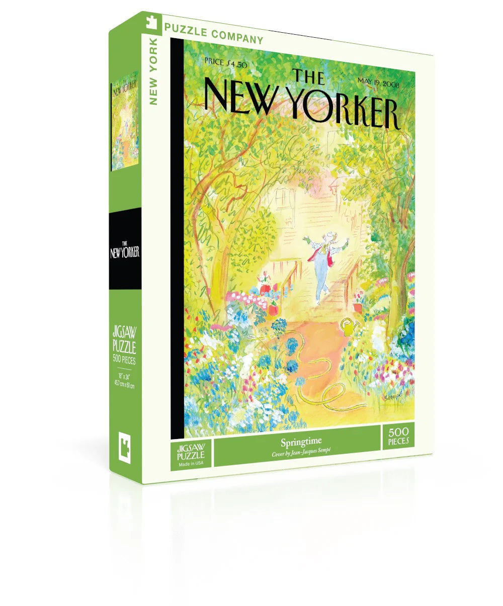 Springtime- 500 Piece Jigsaw Puzzle - New York Puzzle Company - littleyoyo.ca