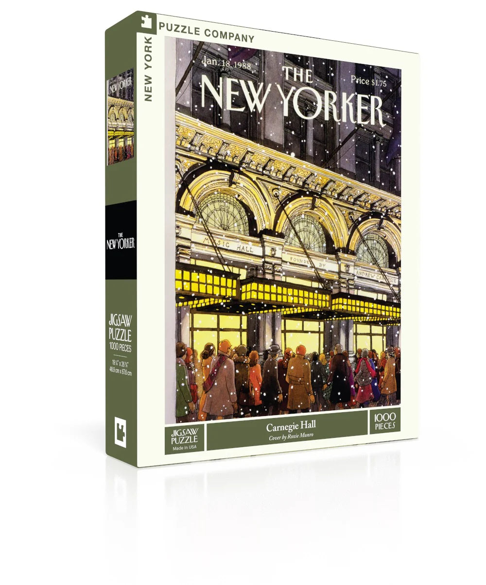 Carnegie Hall - 1000 Piece Jigsaw Puzzle - New York Puzzle Company - littleyoyo.ca