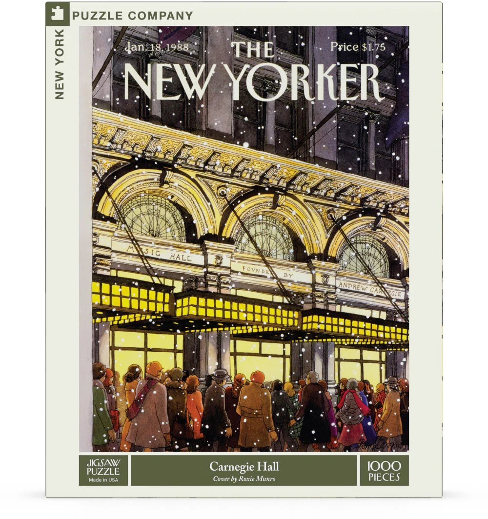 Carnegie Hall - 1000 Piece Jigsaw Puzzle - New York Puzzle Company - littleyoyo.ca