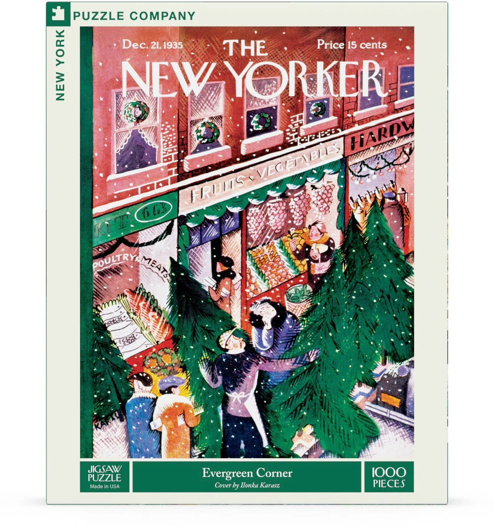 Evergreen Corner - 1000 Piece Jigsaw Puzzle - New York Puzzle Company - littleyoyo.ca