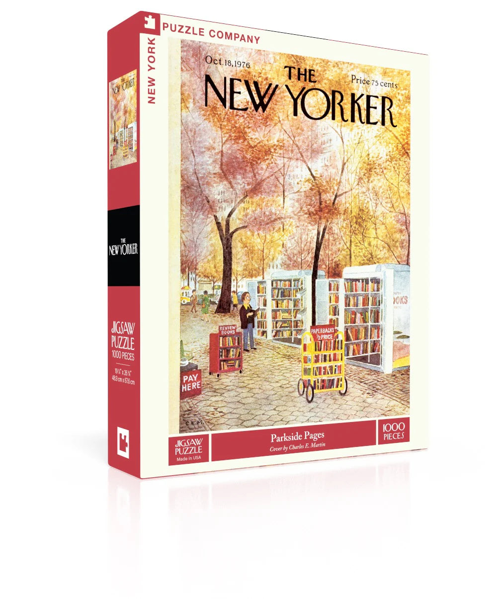 Parkside Pages - 1000 Piece Jigsaw Puzzle - New York Puzzle Company - littleyoyo.ca