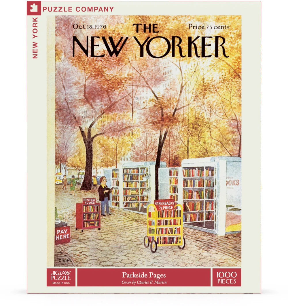 Parkside Pages - 1000 Piece Jigsaw Puzzle - New York Puzzle Company - littleyoyo.ca