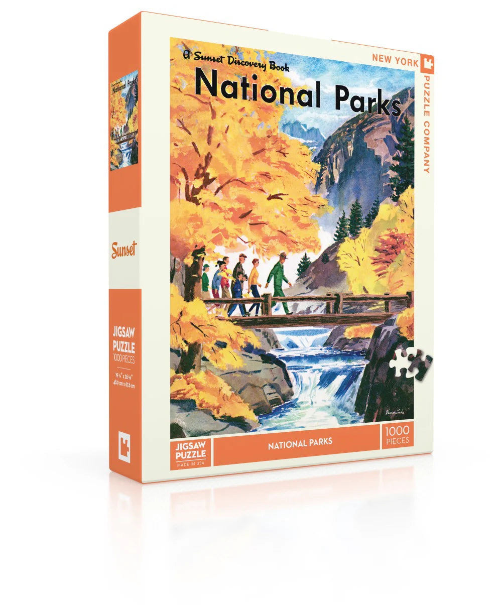 National Parks - 1000 Piece Jigsaw Puzzle - New York Puzzle Company - littleyoyo.ca
