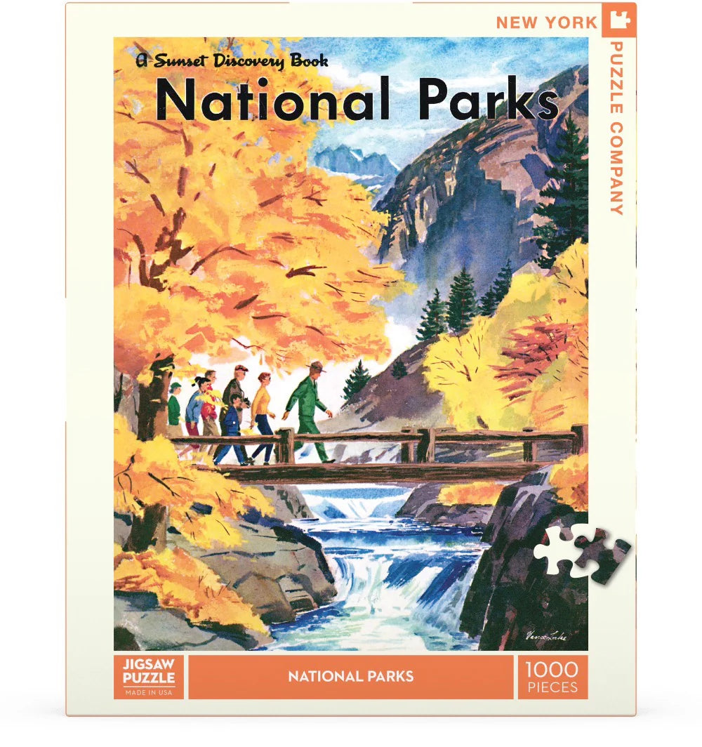 National Parks - 1000 Piece Jigsaw Puzzle - New York Puzzle Company - littleyoyo.ca