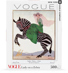 Lady on a Zebra - 500 Piece Jigsaw Puzzle - New York Puzzle Company - littleyoyo.ca
