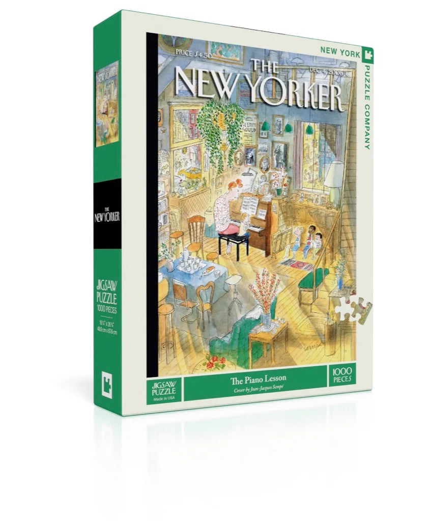 The Piano Lesson - 1000 Piece Jigsaw Puzzle - New York Puzzle Company - littleyoyo.ca