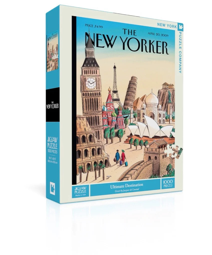 Ultimate Destination - 1000 Piece Jigsaw Puzzle - New York Puzzle Company - littleyoyo.ca