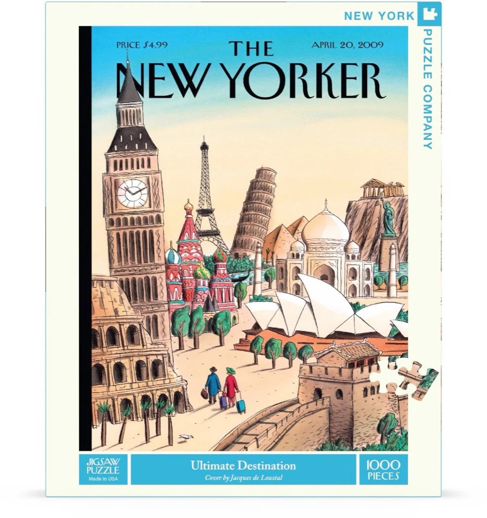 Ultimate Destination - 1000 Piece Jigsaw Puzzle - New York Puzzle Company - littleyoyo.ca