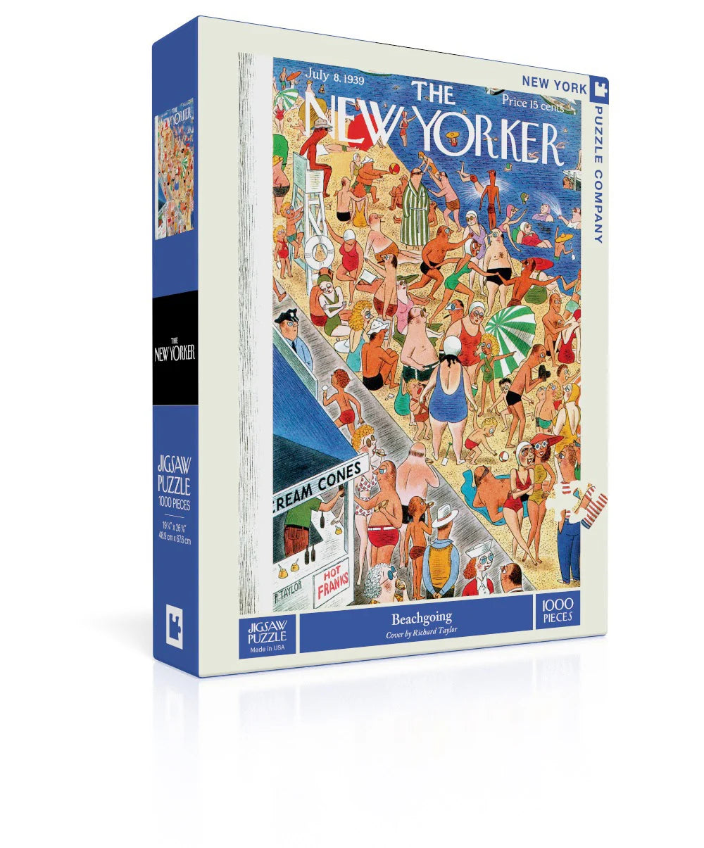 Beachgoing - 1000 Piece Jigsaw Puzzle - New York Puzzle Company - littleyoyo.ca
