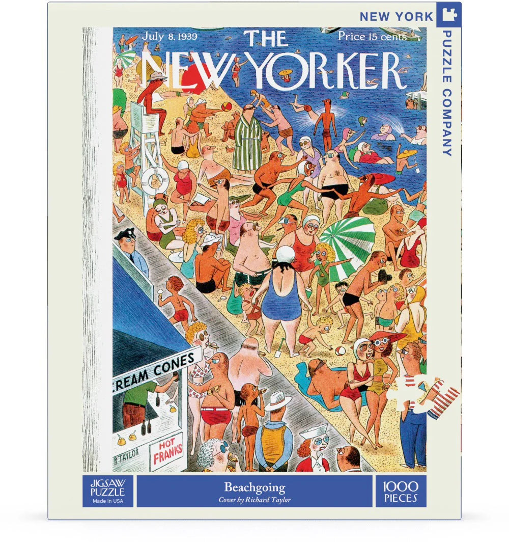Beachgoing - 1000 Piece Jigsaw Puzzle - New York Puzzle Company - littleyoyo.ca