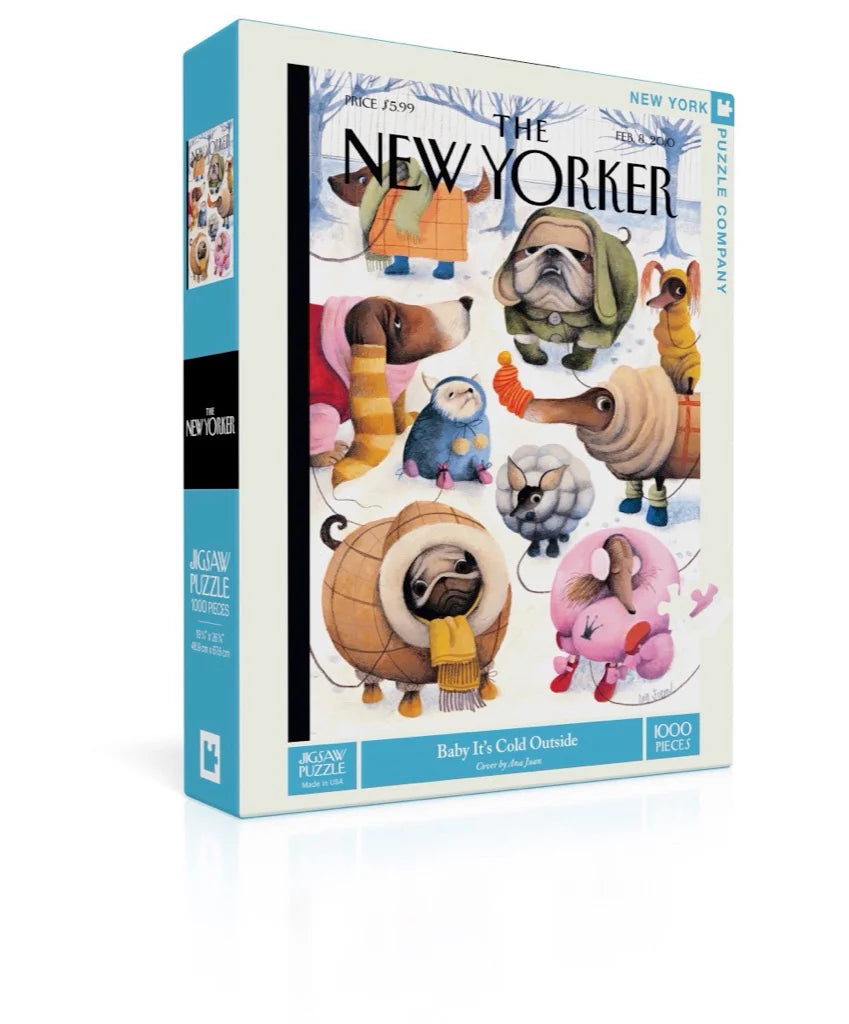 Baby Its Cold Outside - 1000 Piece Jigsaw Puzzle - New York Puzzle Company - littleyoyo.ca