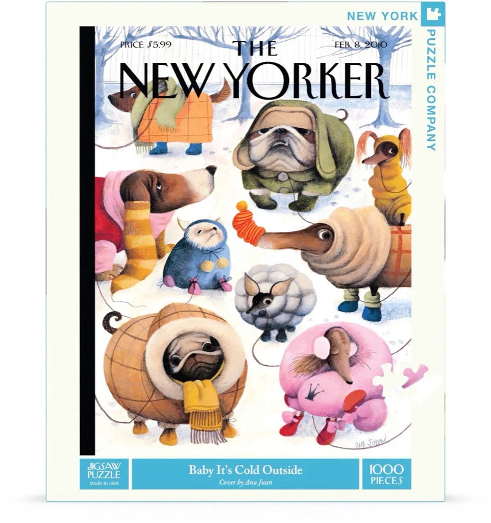 Baby Its Cold Outside - 1000 Piece Jigsaw Puzzle - New York Puzzle Company - littleyoyo.ca