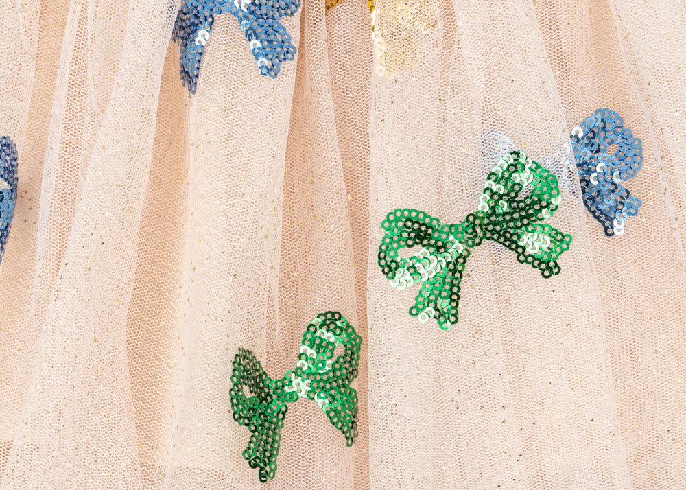 Konges Slojd - Yvonne Ballerina Dress - Bow Colore - Konges Slojd - littleyoyo.ca