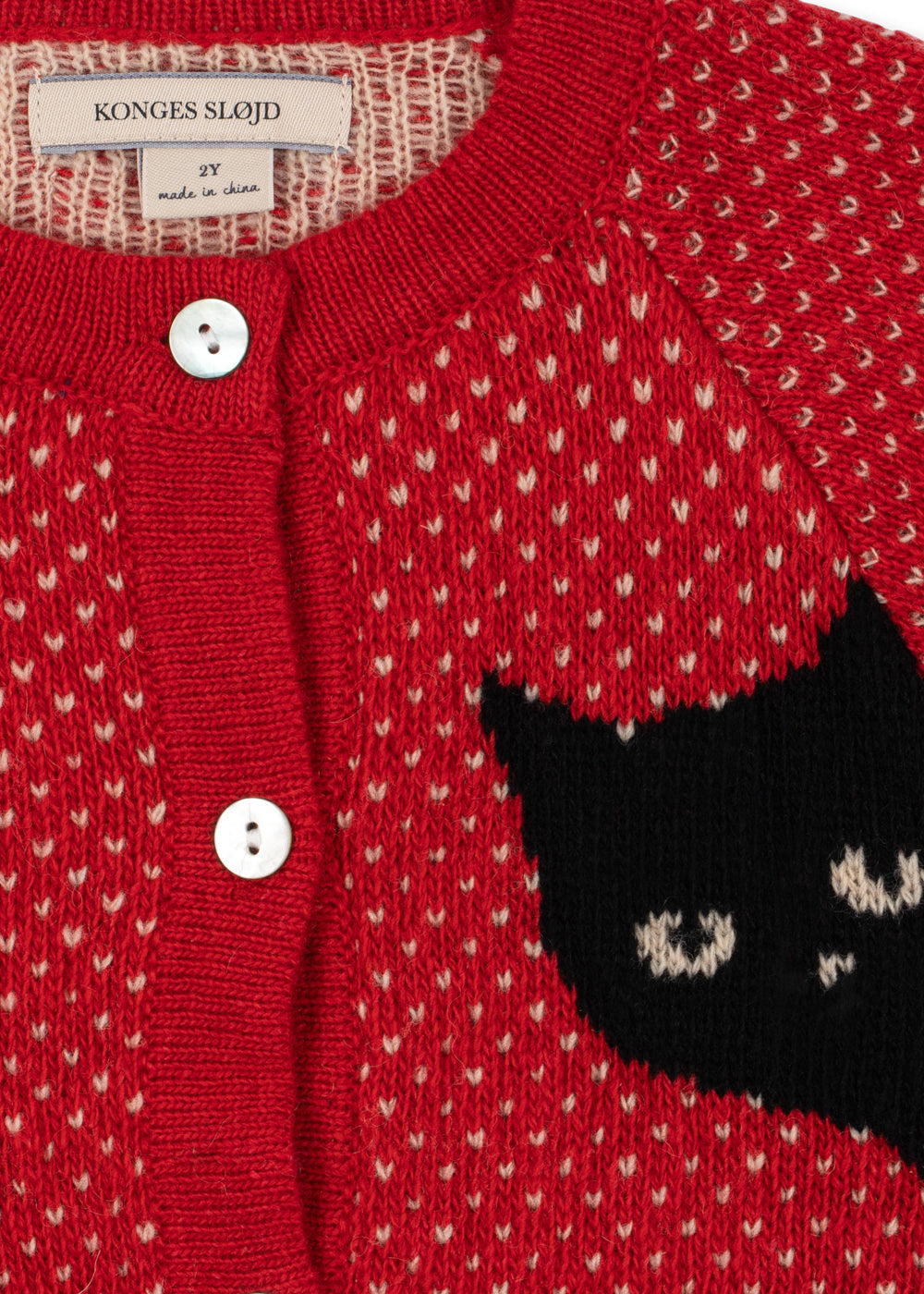 Konges Slojd Belou Cardigan - Cat Rouge