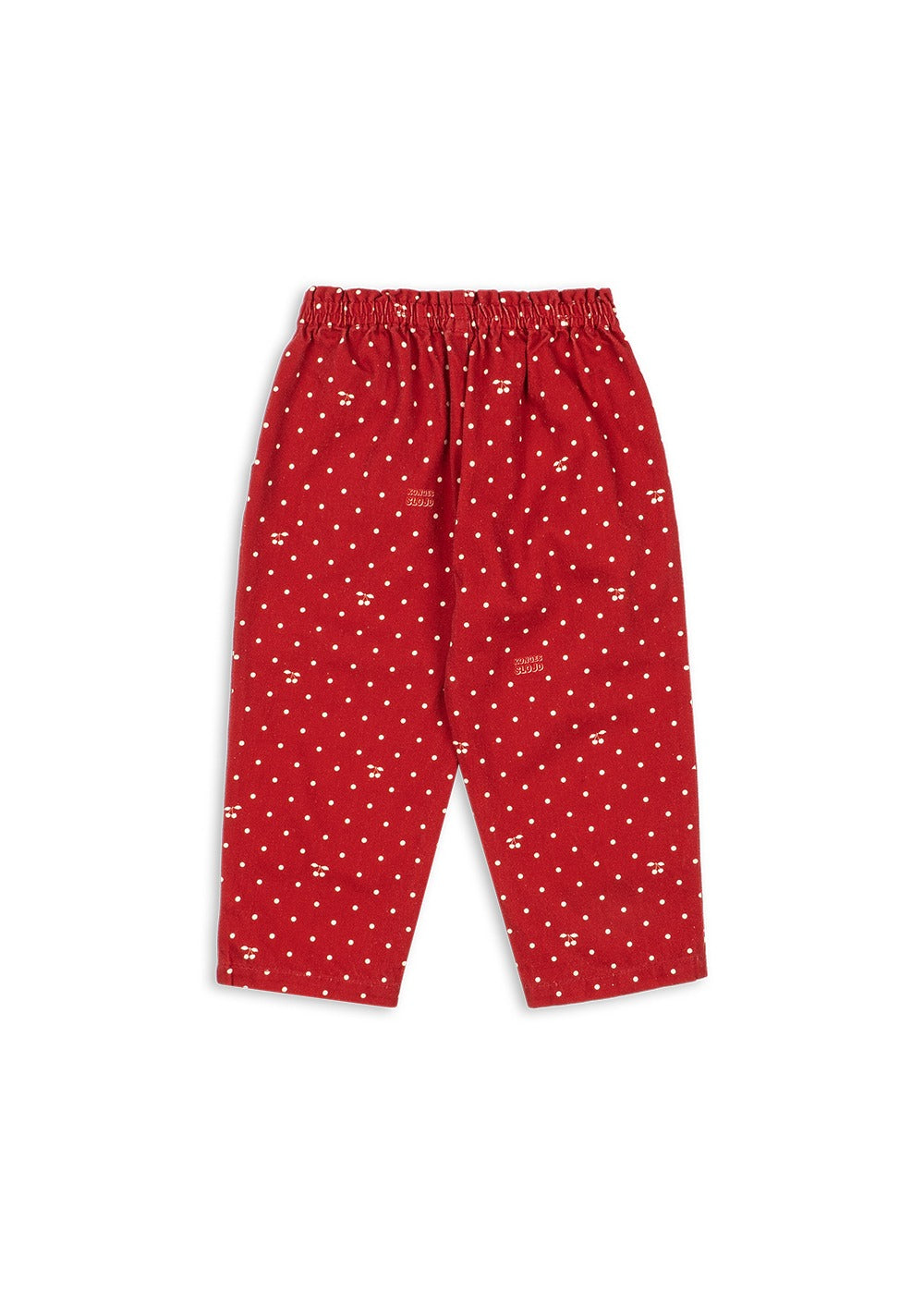 Konges Slojd Magot Frill Pants GOTS - Cherry Dot Derby