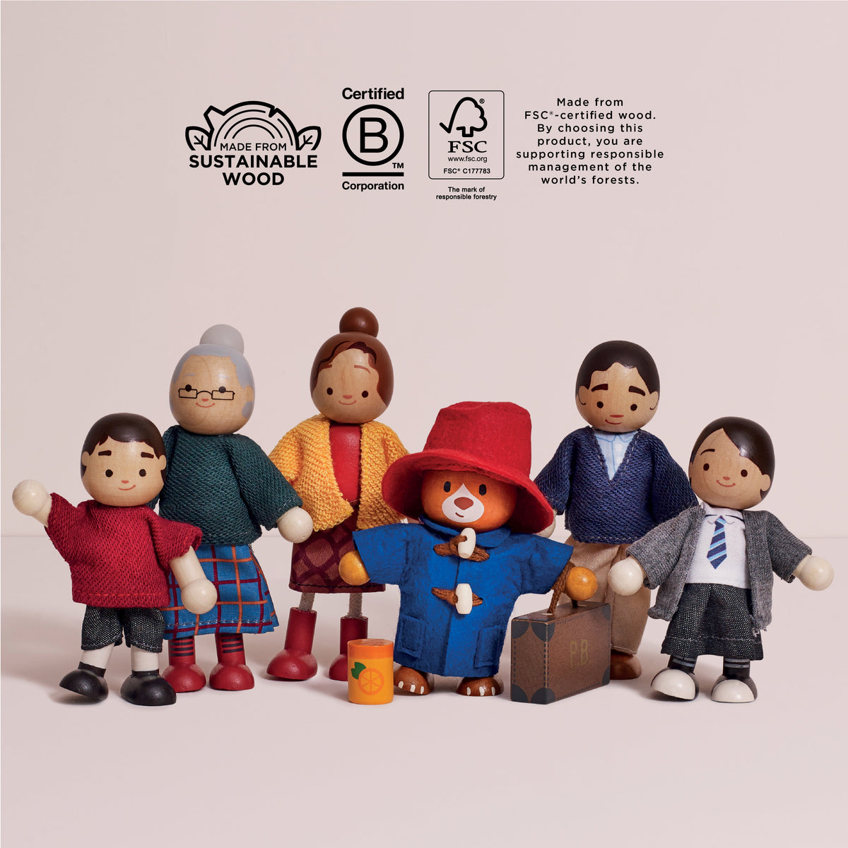 Le Toy Van - Paddington™ Figure & Family - Le Toy Van - littleyoyo.ca