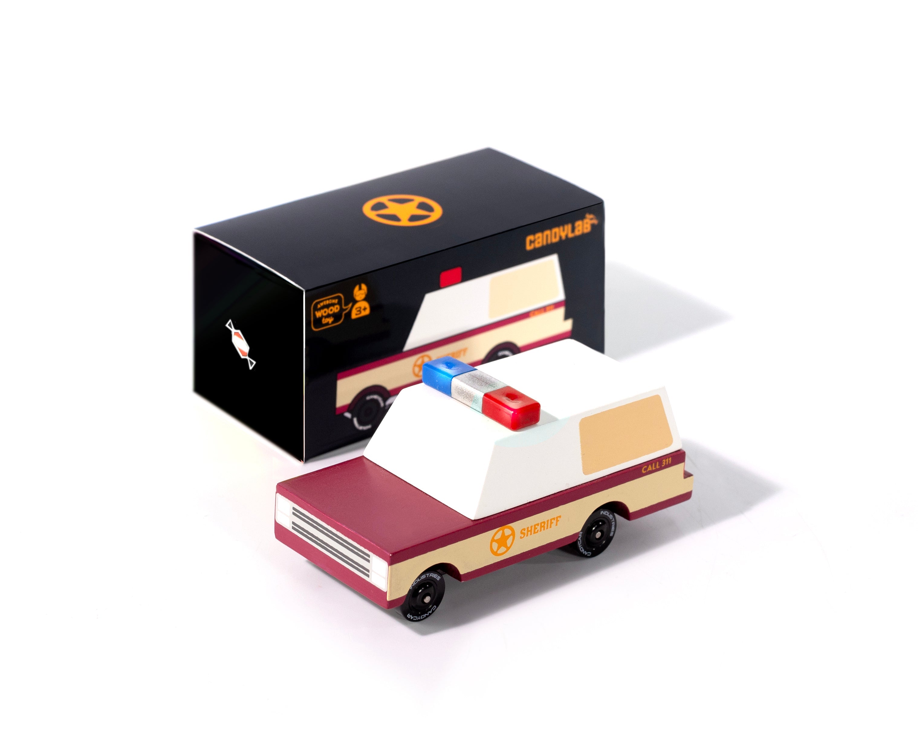 Candylab - Candycar Sheriff Truck - Candylab - littleyoyo.ca