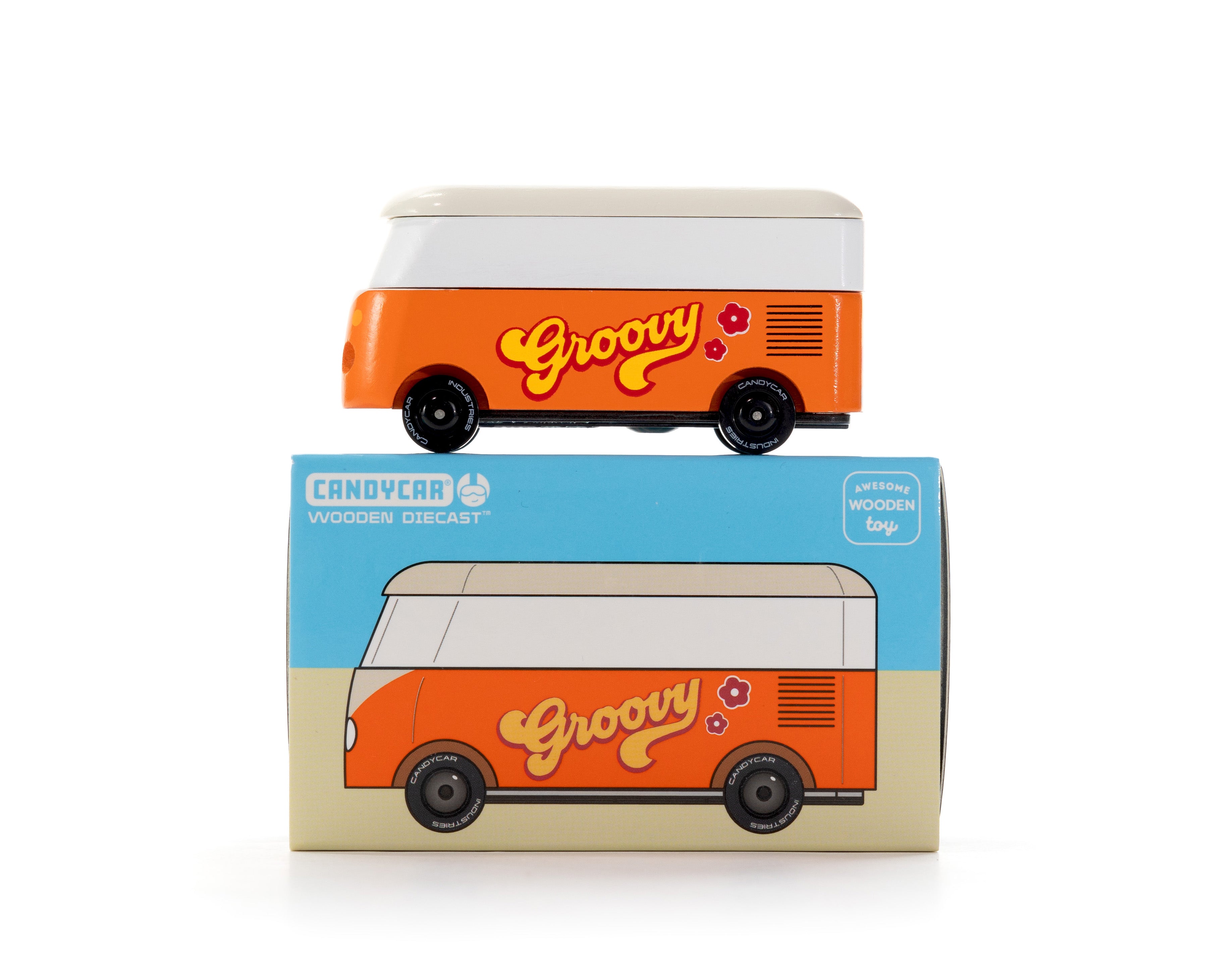 Candylab - Candyvan VW T1 Groovy Orange - Candylab - littleyoyo.ca