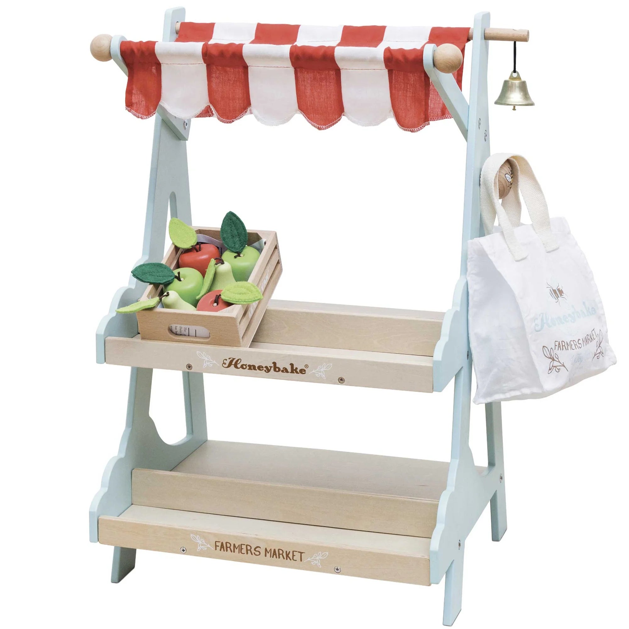 Le Toy Van - Wooden Market Stall & Fruit Play Food Crate - Le Toy Van - littleyoyo.ca