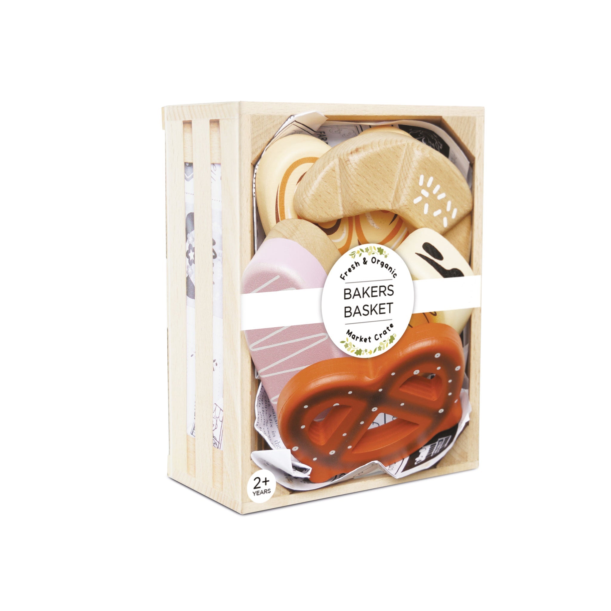 Le Toy Van - Bakery & Patisserie Wooden Market Crate - Le Toy Van - littleyoyo.ca