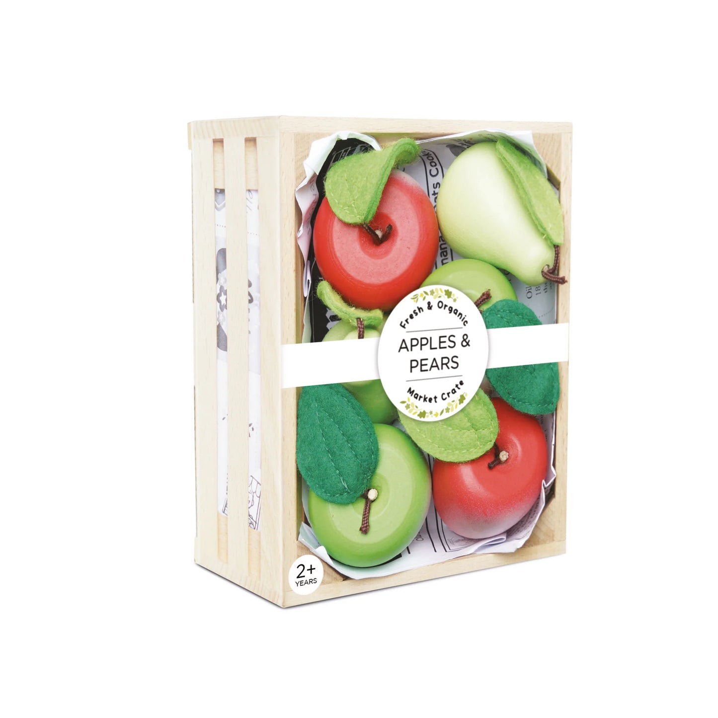Le Toy Van - Orchard Fruits Wooden Market Crate