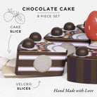 Le Toy Van - Chocolate Gateau Sliceable Cake - Le Toy Van - littleyoyo.ca