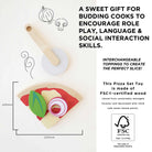 Le Toy Van - Pizza & Toppings with Slice Cutter - Le Toy Van - littleyoyo.ca