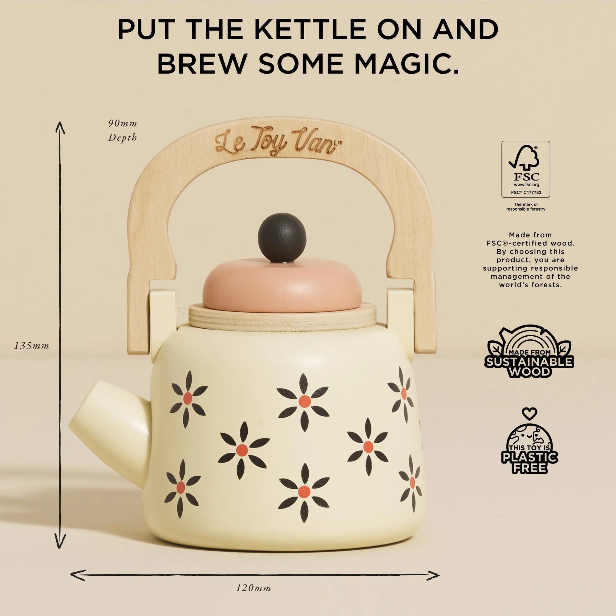 Le Toy Van - Vintage Kettle - Le Toy Van - littleyoyo.ca