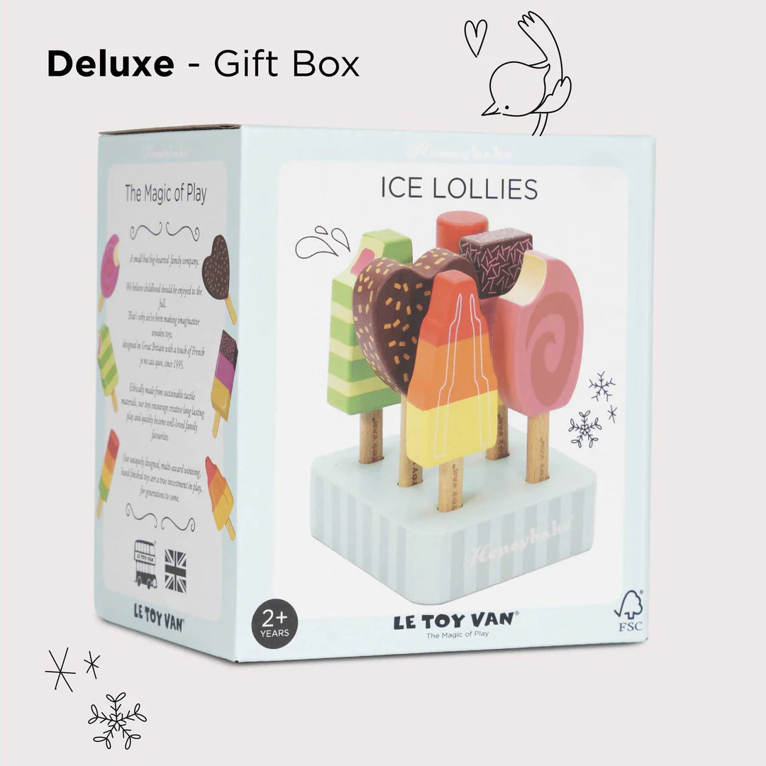 Le Toy Van - Wooden Ice Lollies Popsicles - Le Toy Van - littleyoyo.ca