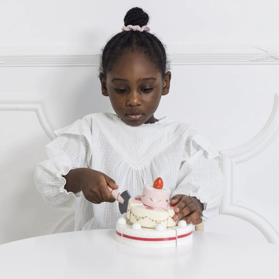Le Toy Van - Sliceable Wedding Cake for Pretend Play - Le Toy Van - littleyoyo.ca