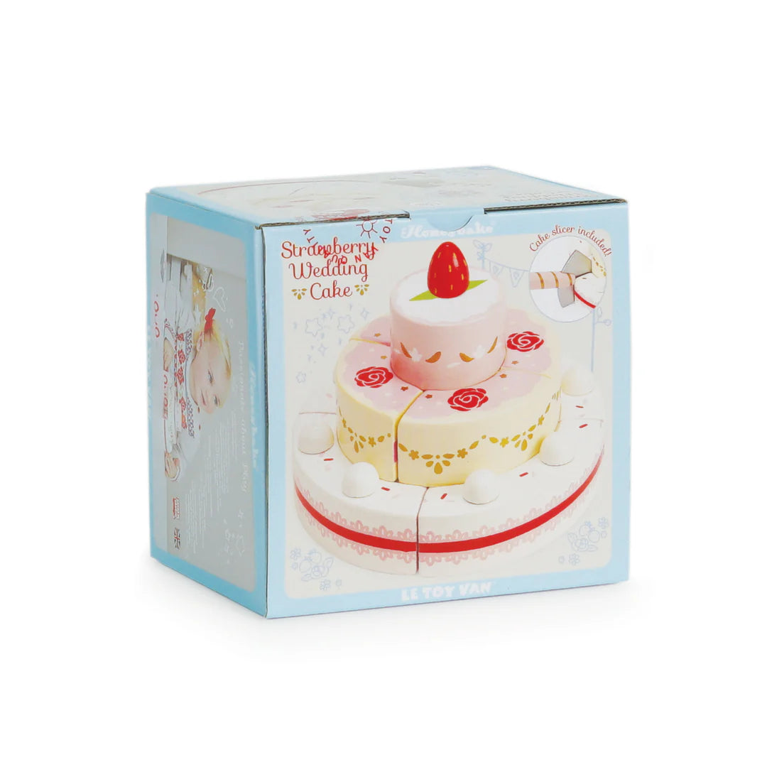 Le Toy Van - Sliceable Wedding Cake for Pretend Play - Le Toy Van - littleyoyo.ca